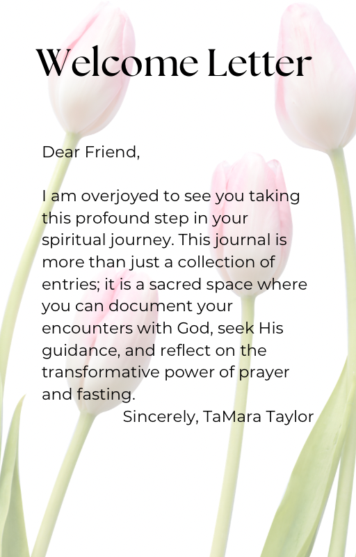 Digital 3-Day Prayer and Fasting journal
